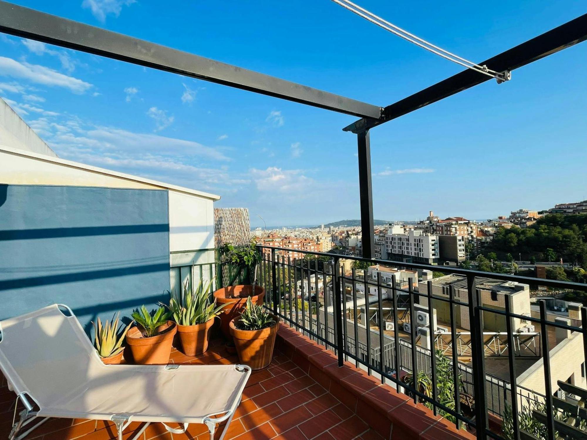 Amazing City Views & Terrace! Gracia - Parc Gueell Barcelona Exterior photo